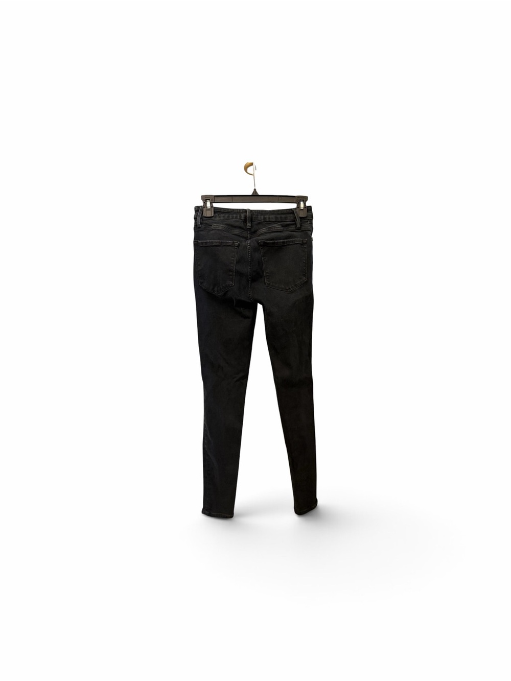 Frame Denim Women's Black Skinny Jeans - Washed Black